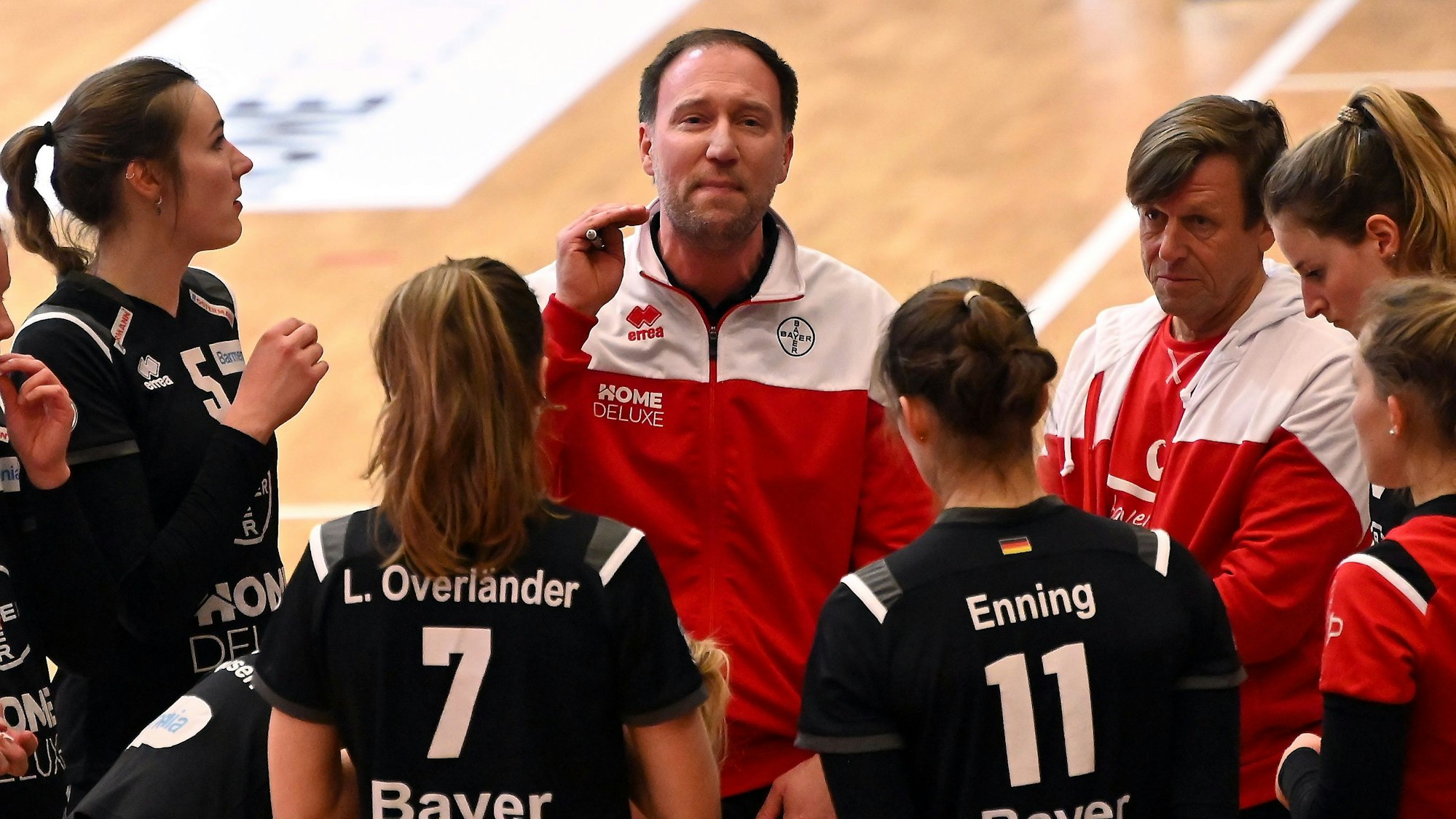 04.03.2023, Volleyball-Bayer Leverkusen-DSHS Köln
TR: Dirk Sauermann (Bayer)
Foto: Uli Herhaus