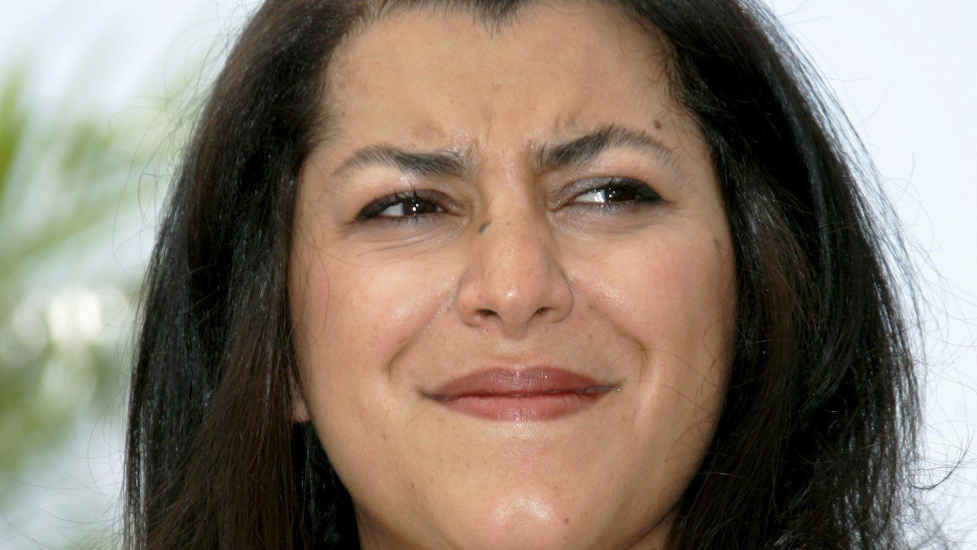 Poträt von Marjane Satrapi.