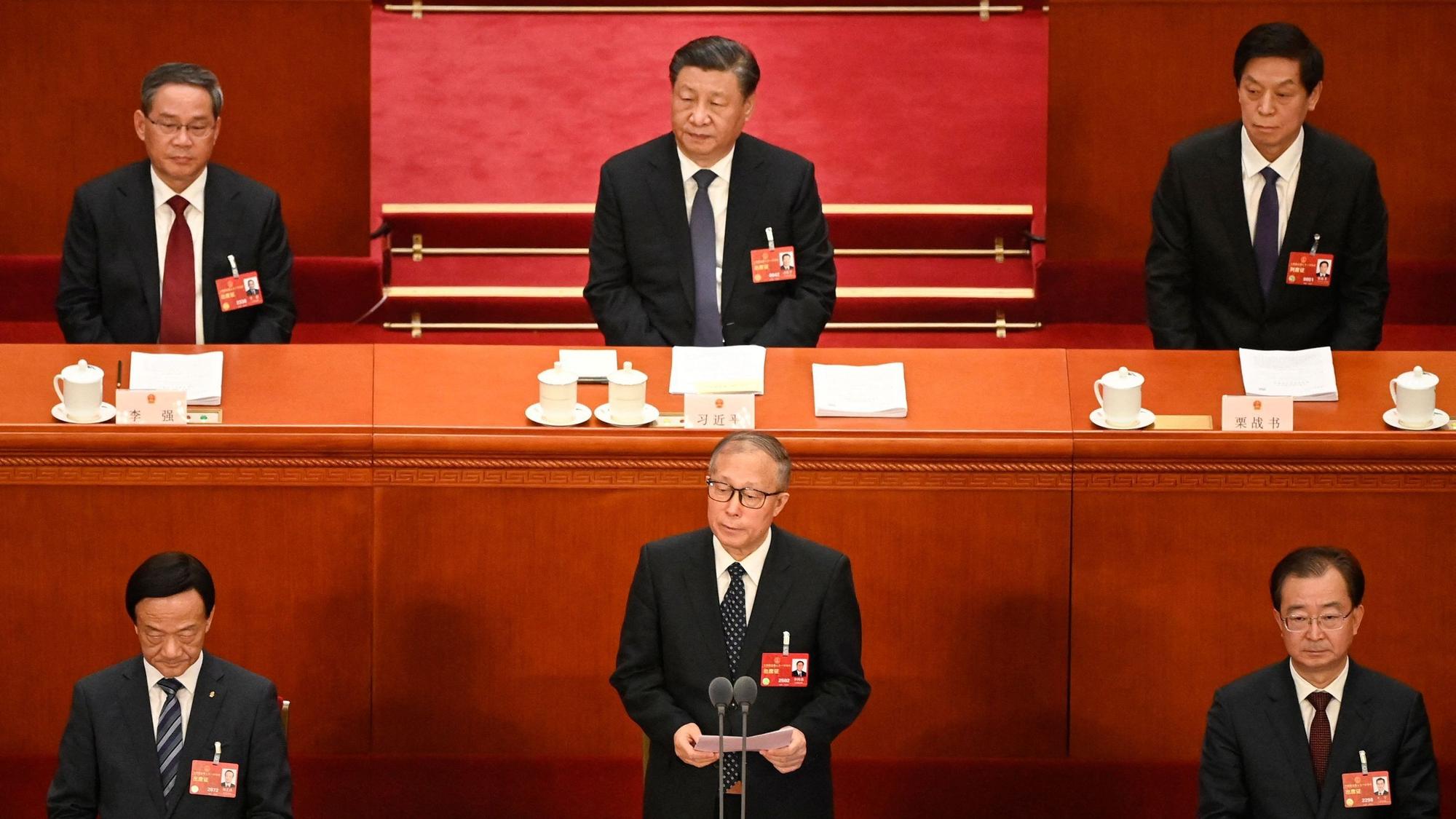Chinas Staatspräsident Xi Jinping am Dienstag in Peking.