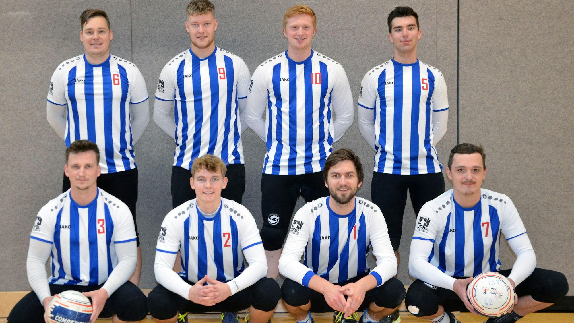 Die Bundesliga-Faustballer des Leichlinger TV