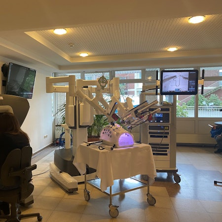Der neue da Vinci Roboter im Klinikum Leverkusen