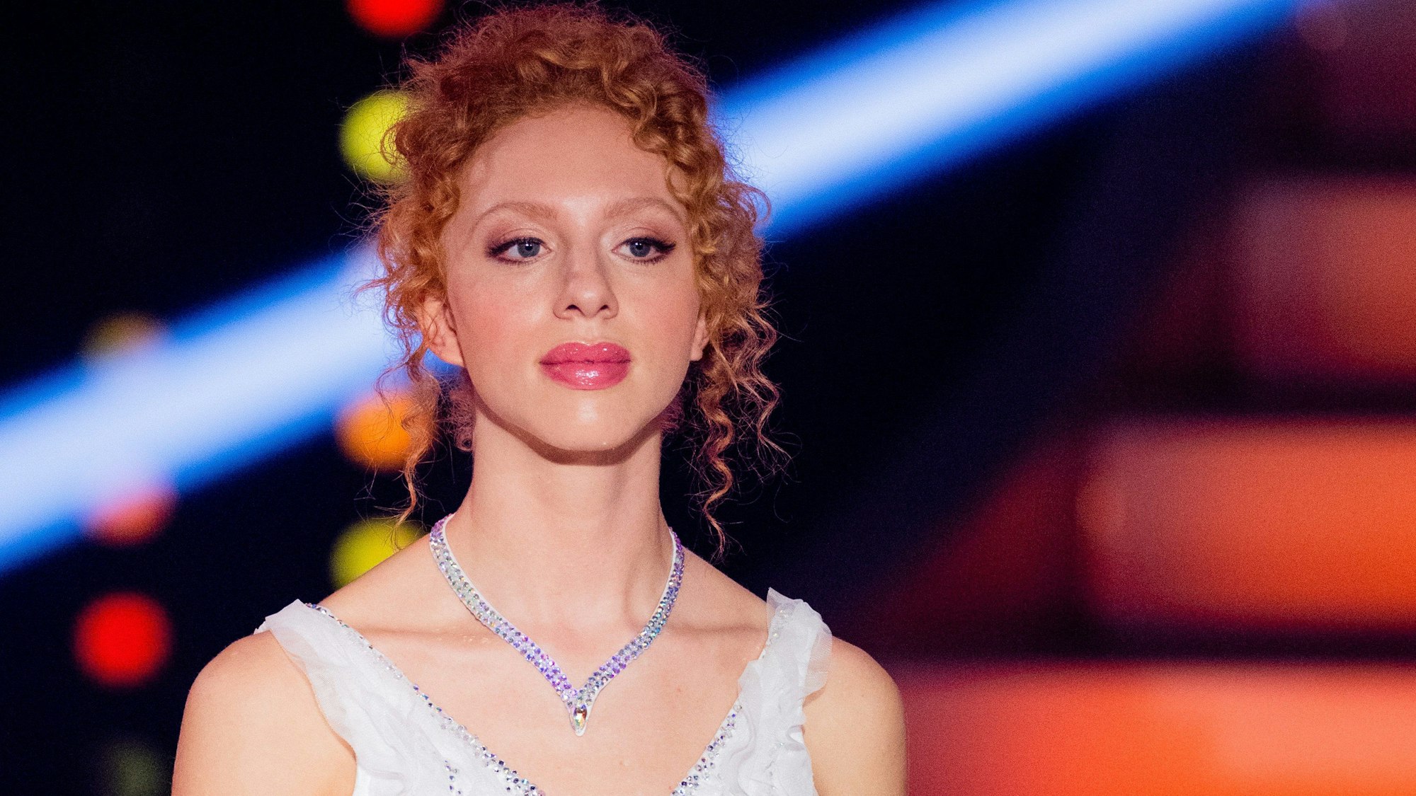 Anna Ermakova, Model, tanzt bei der Kennenlernshow zu Beginn der 16. Staffel der RTL-Tanzshow "Let's Dance" im Coloneum.
