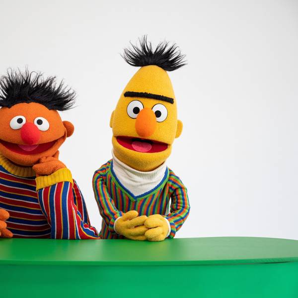 Ernie und Bert aus der „Sesamstraße“