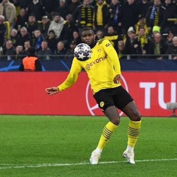 Anthony Modeste beim Achtelfinalhinspiel gegen Chelsea London.