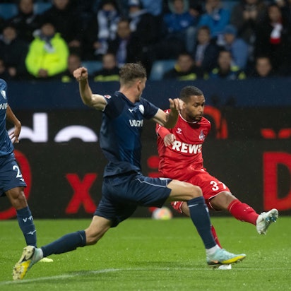 Linton Maina erzielte im Hinspiel gegen den VfL Bochum das 1:1.