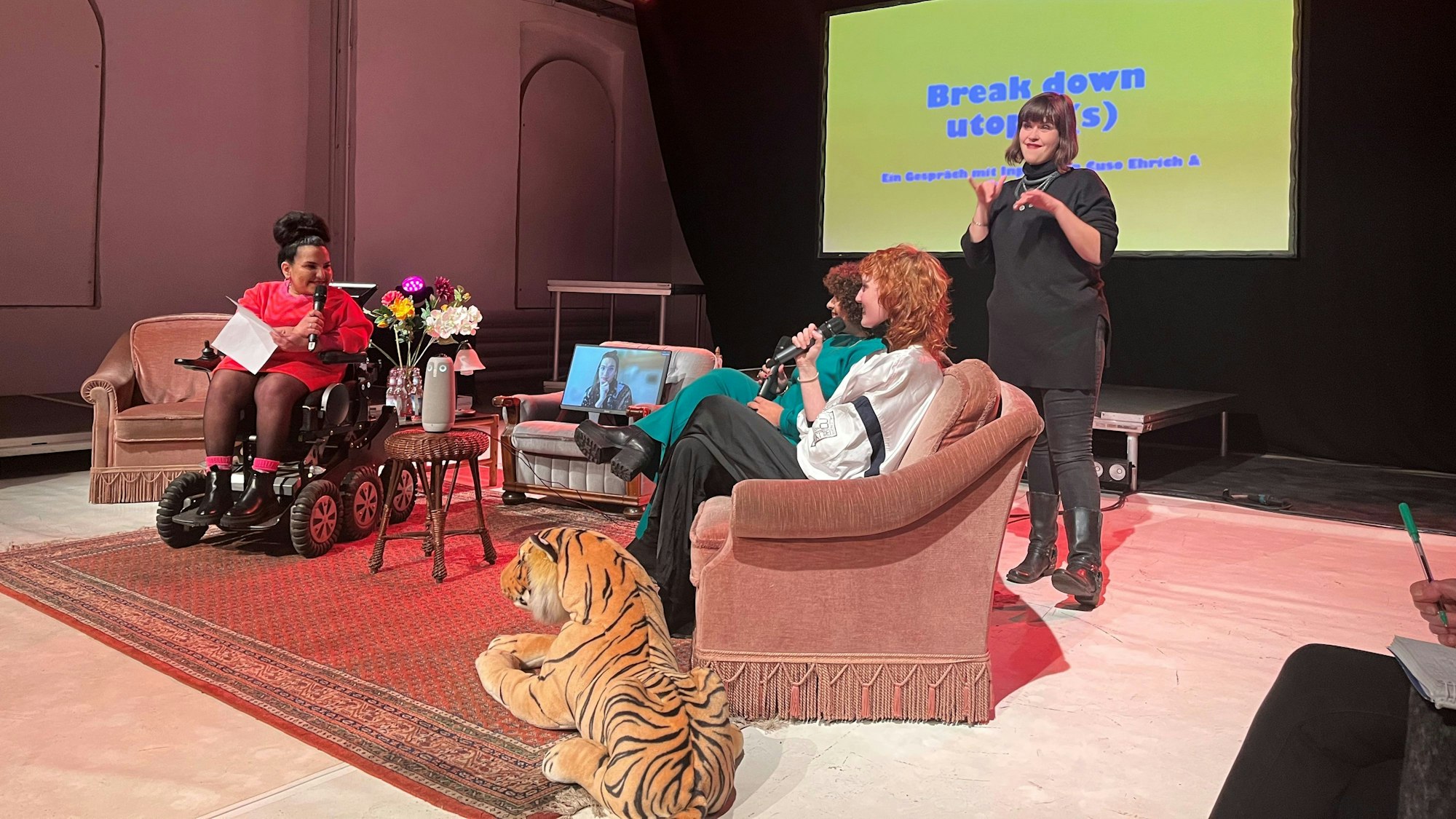 Die Bühne des Festivals.