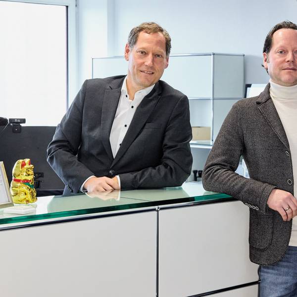 Thomas (l.) und Michael Euler, Geschäftsführer der Wirtschaftsprüfungs - und Steuerberatungsgesellschaft Meiners & Euler Treuhand GmbH.