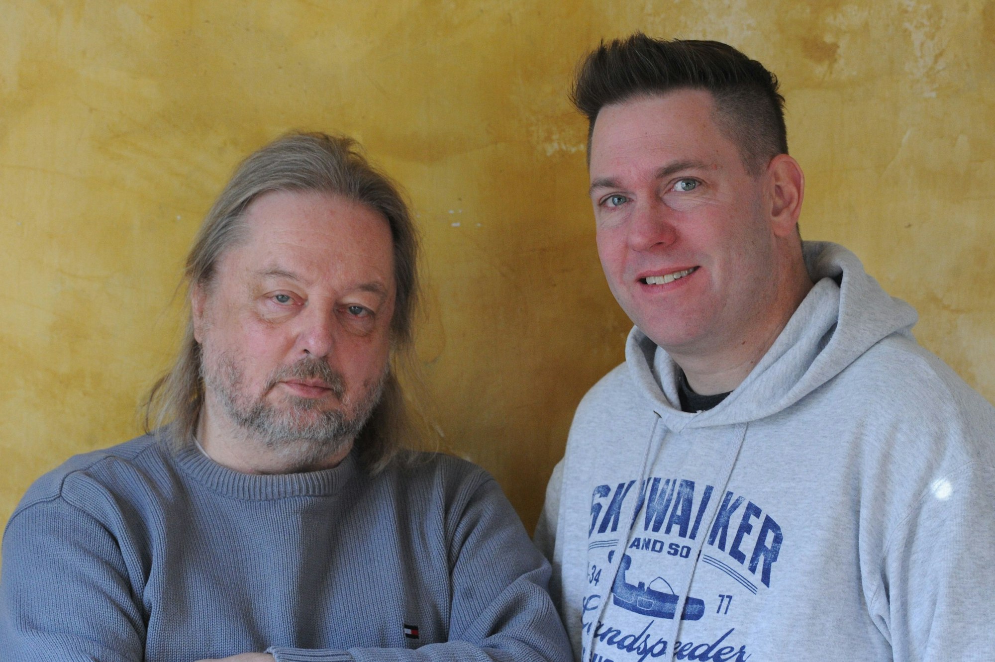 Gänsehaut im Jahre 2023 sind Gerald Dellmann und Nikolai Kaeßmann.