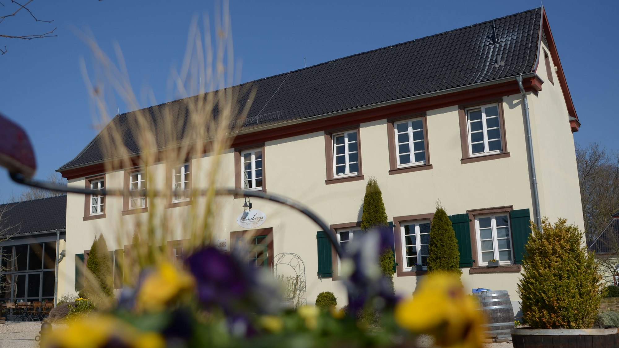 Das Gebäude des Restaurants „Bembergs Häuschen“