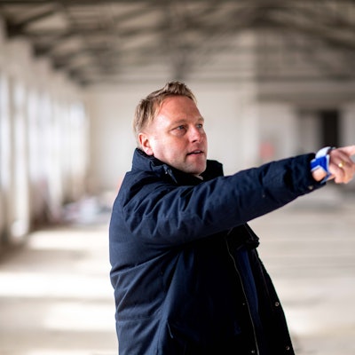 Der Eigentümer der Alten Tuchfabrik, Martin Schommer