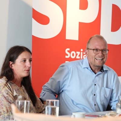 Lena Teschlade und Jochen Ott