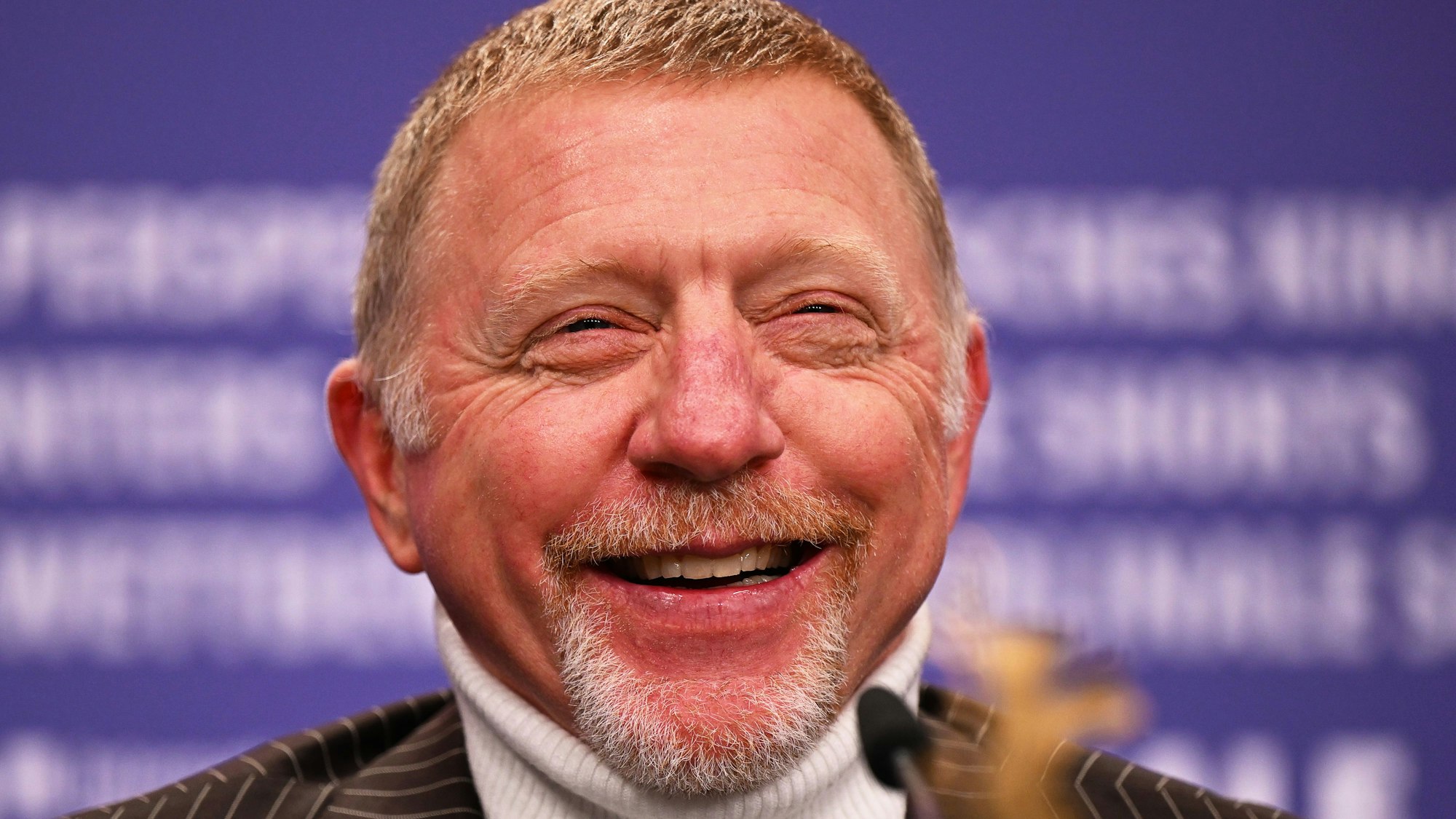 Boris Becker lacht.