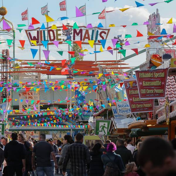 Wilde Maus Stand auf der Kirmes