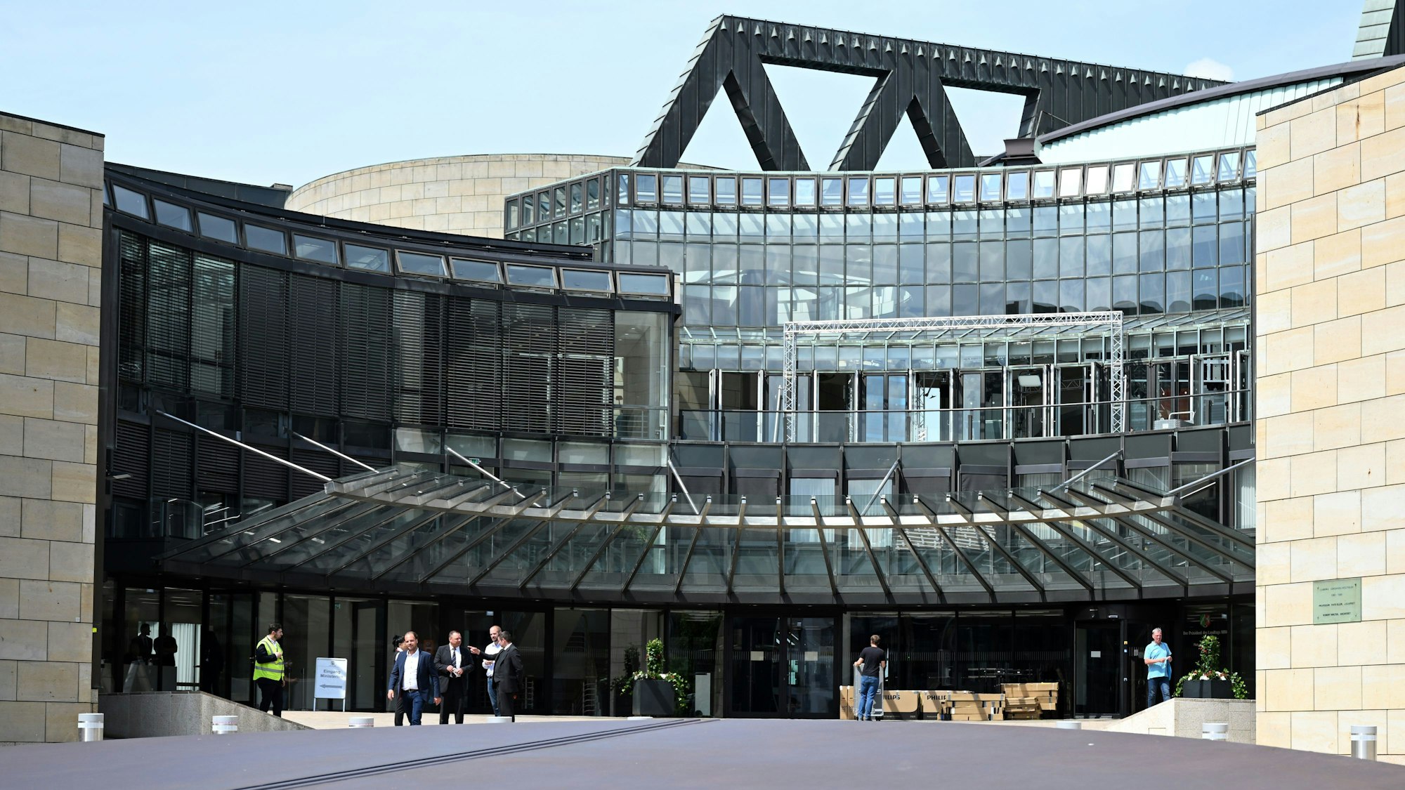 Das Landtagsgebäude in Düsseldorf.