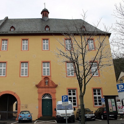 Das St.-Michael-Gymnasium in Bad Münstereifel. (Archivfoto)