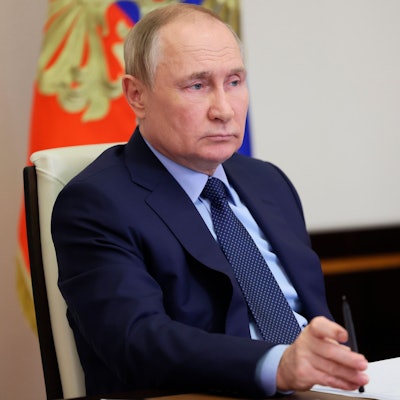 Russlands Präsident Wladimir Putin muss sich Kritik von den eigenen Soldaten gefallen lassen. (Archivbild)
