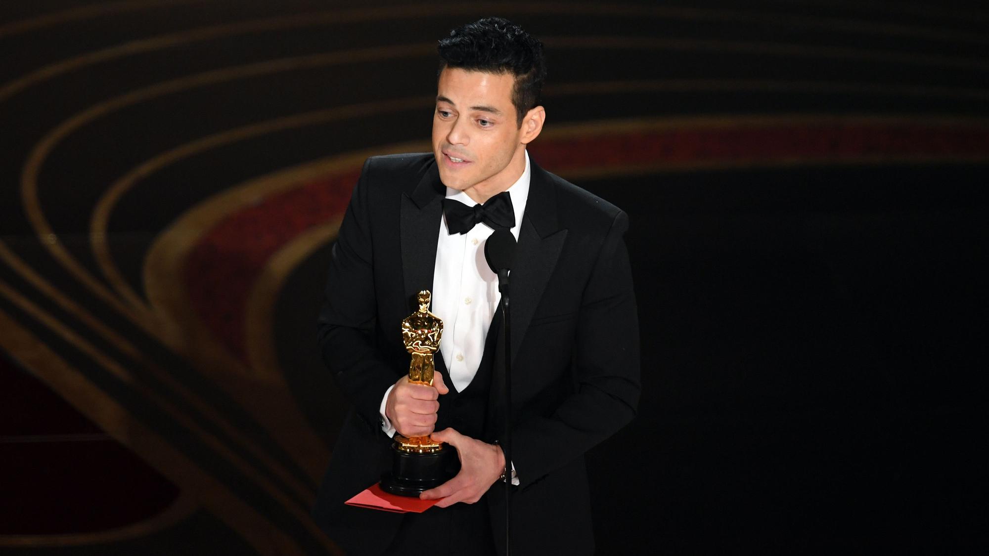 Rami Malek bei der Oscar-Verleihung 2019.
