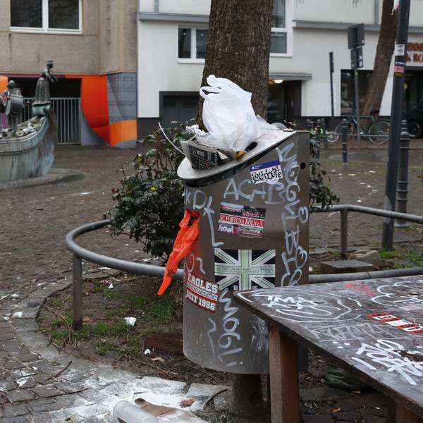 Der Karl-Berbuer-Platz im Kölner Severinsviertel