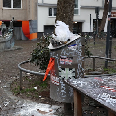 Der Karl-Berbuer-Platz im Kölner Severinsviertel