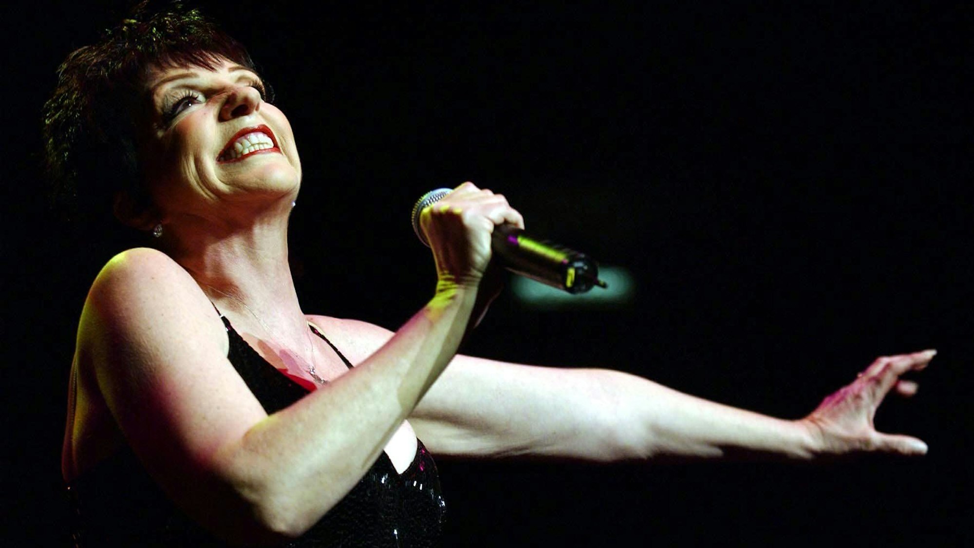 Liza Minnelli auf der Bühne.