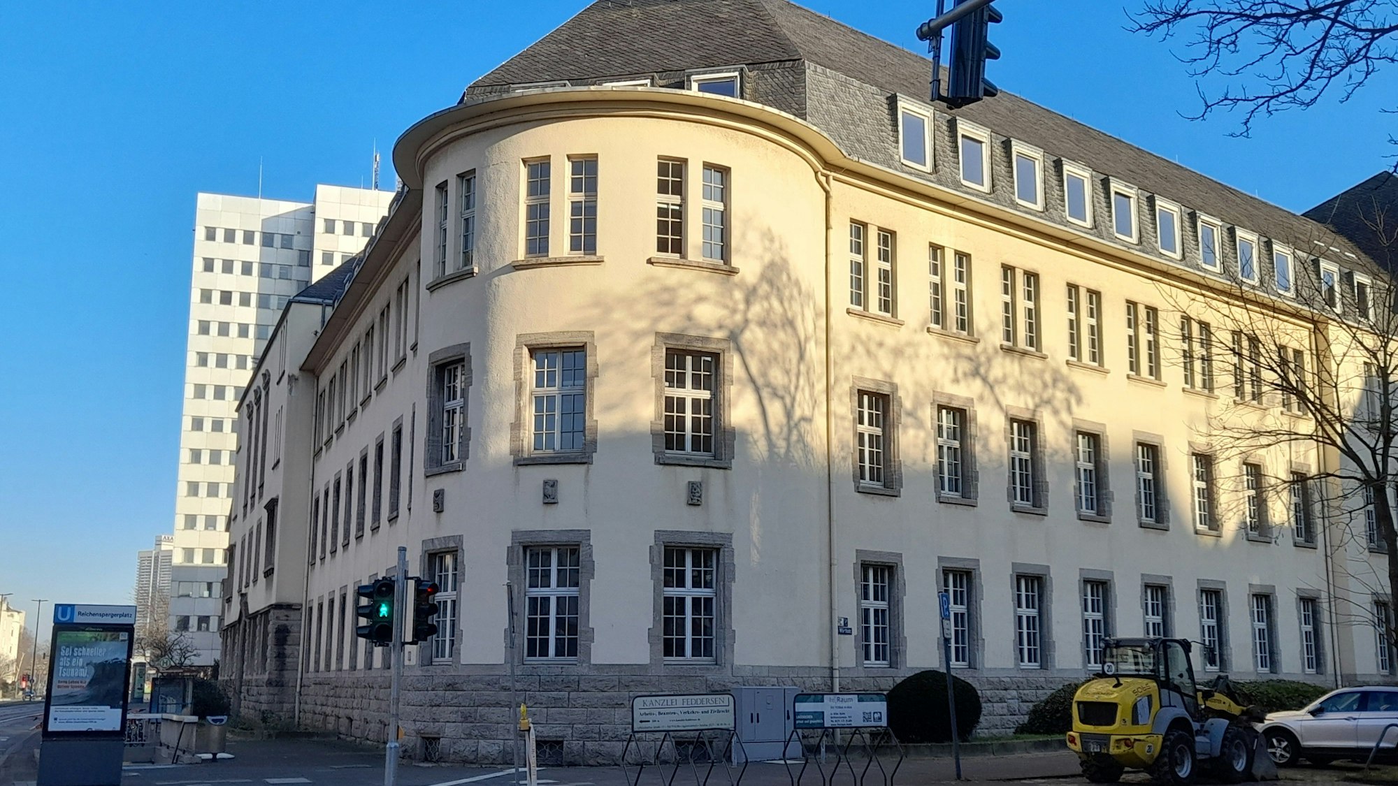 Das Bild zeigt das Haus der früheren Oberfinanzdirektion.
