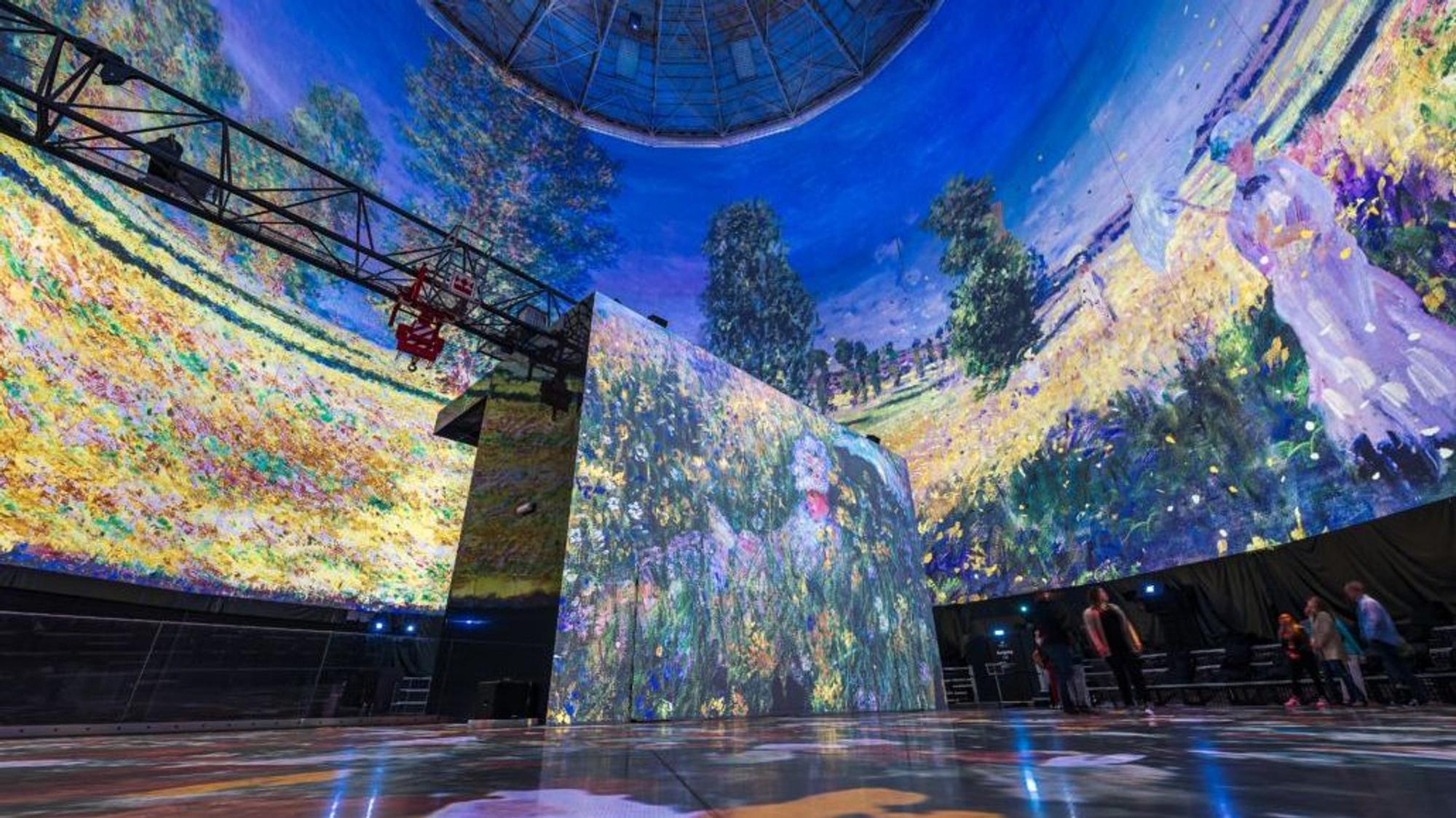 Multi-Media-Kunstschau „Monet, Rebell und Genie“ im Visiodrom, Wuppertal