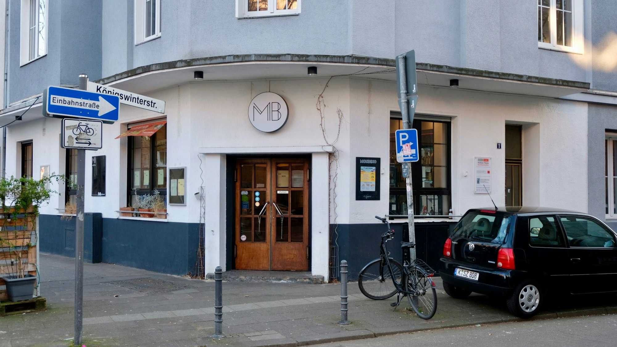 Ein ehemaliges Café.
