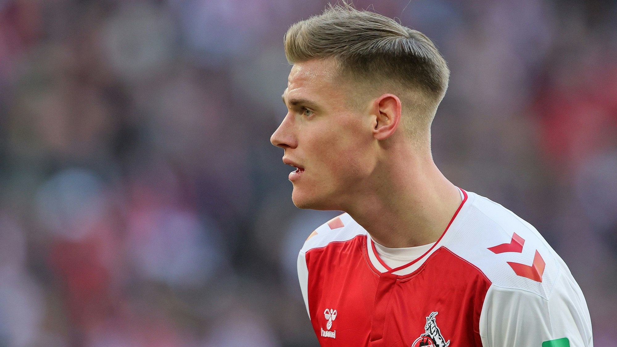 Steffen Tigges spielt seit diesem Sommer für den 1. FC Köln, zuvor stand er bei Borussia Dortmund unter Vertrag.