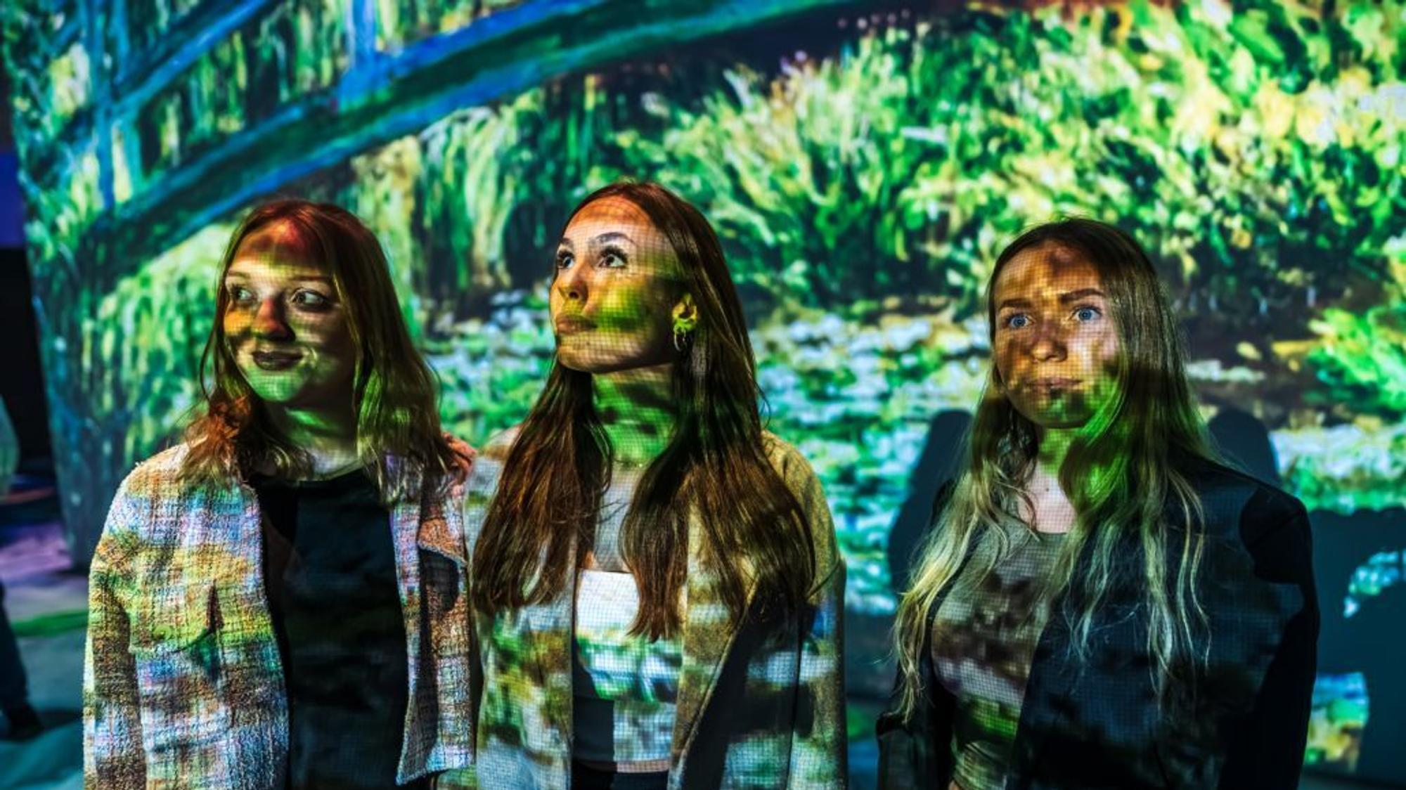 Monet Rebell und Genie Multi-Media-Ausstellung im Visiodrom, Wuppertal