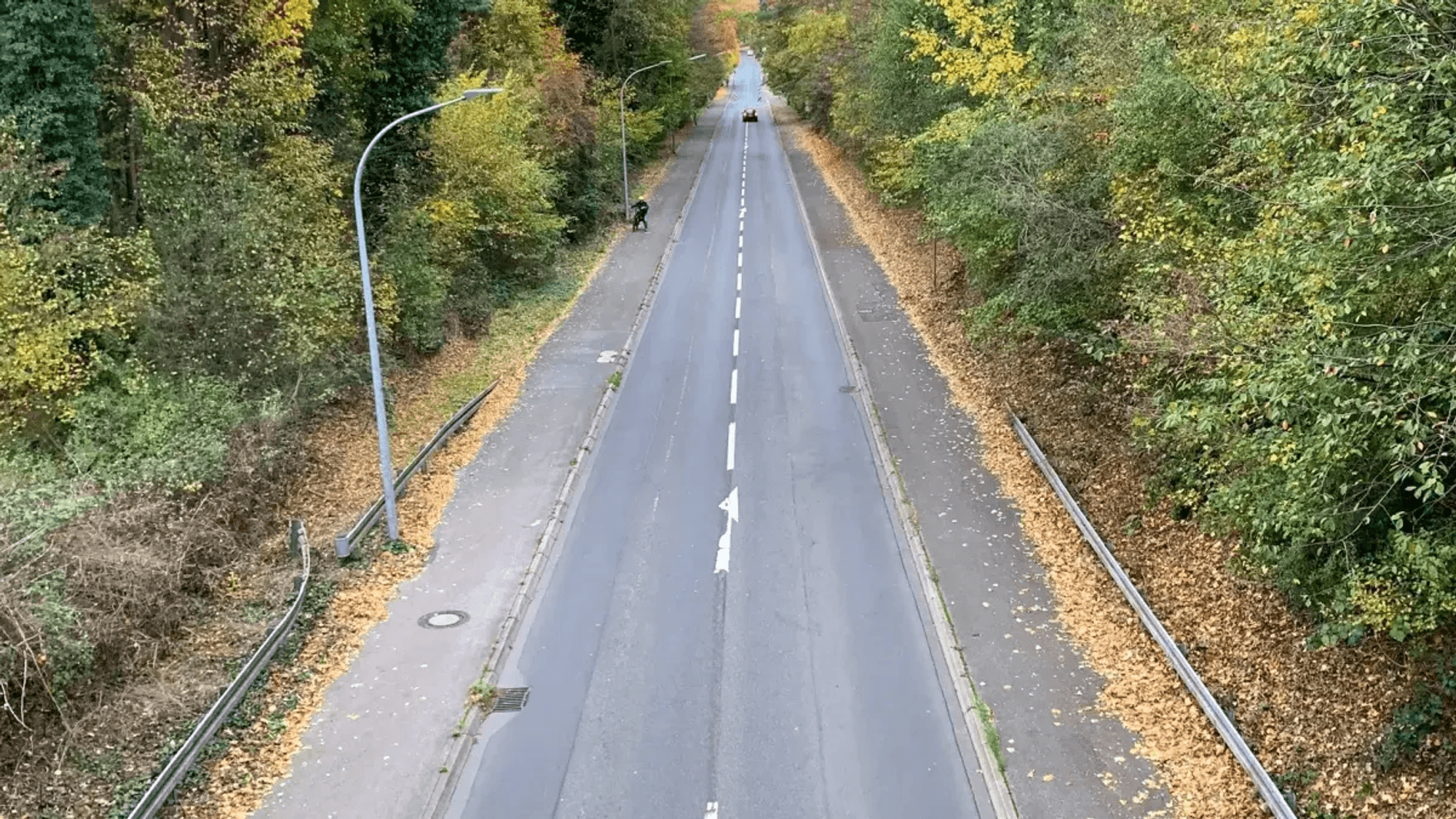 Die Abfahrt der „Rampe Berrenrath“.
