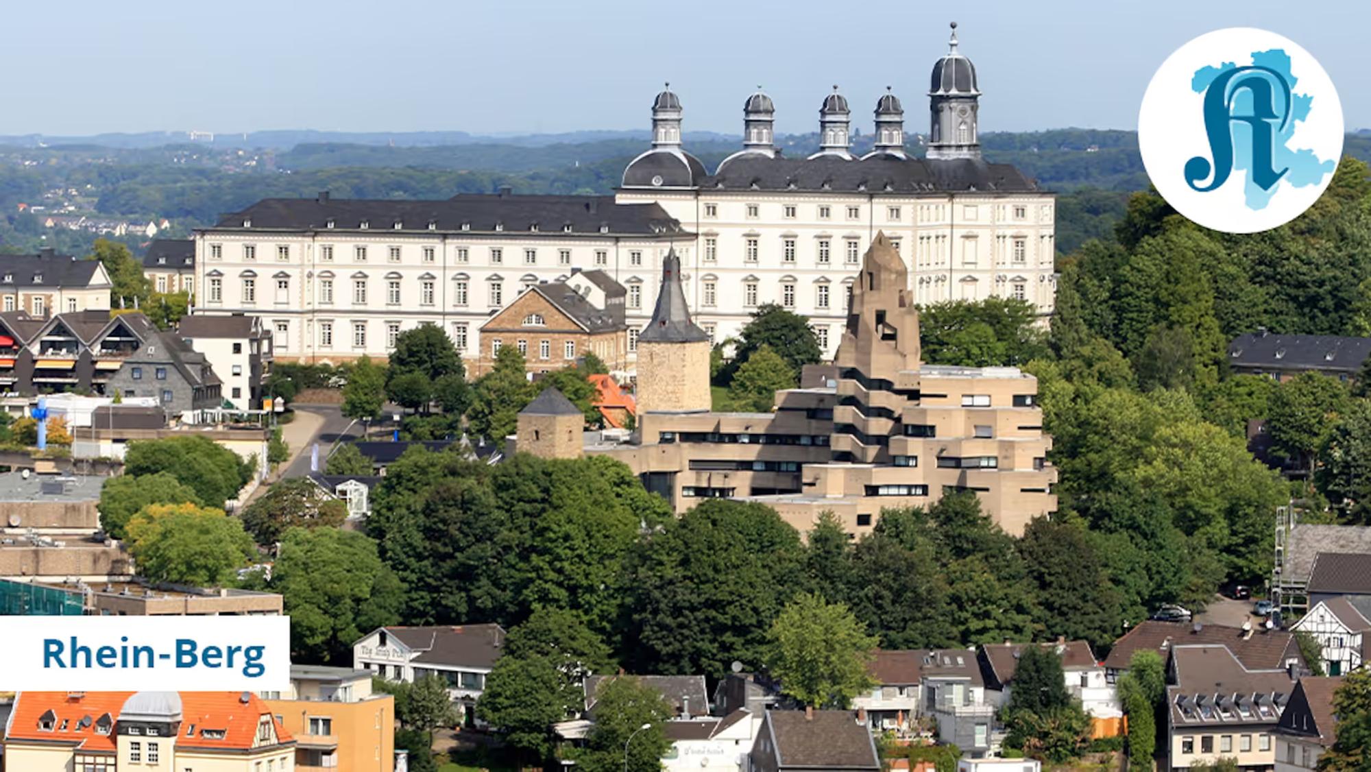 Blick auf Schloss Bensberg