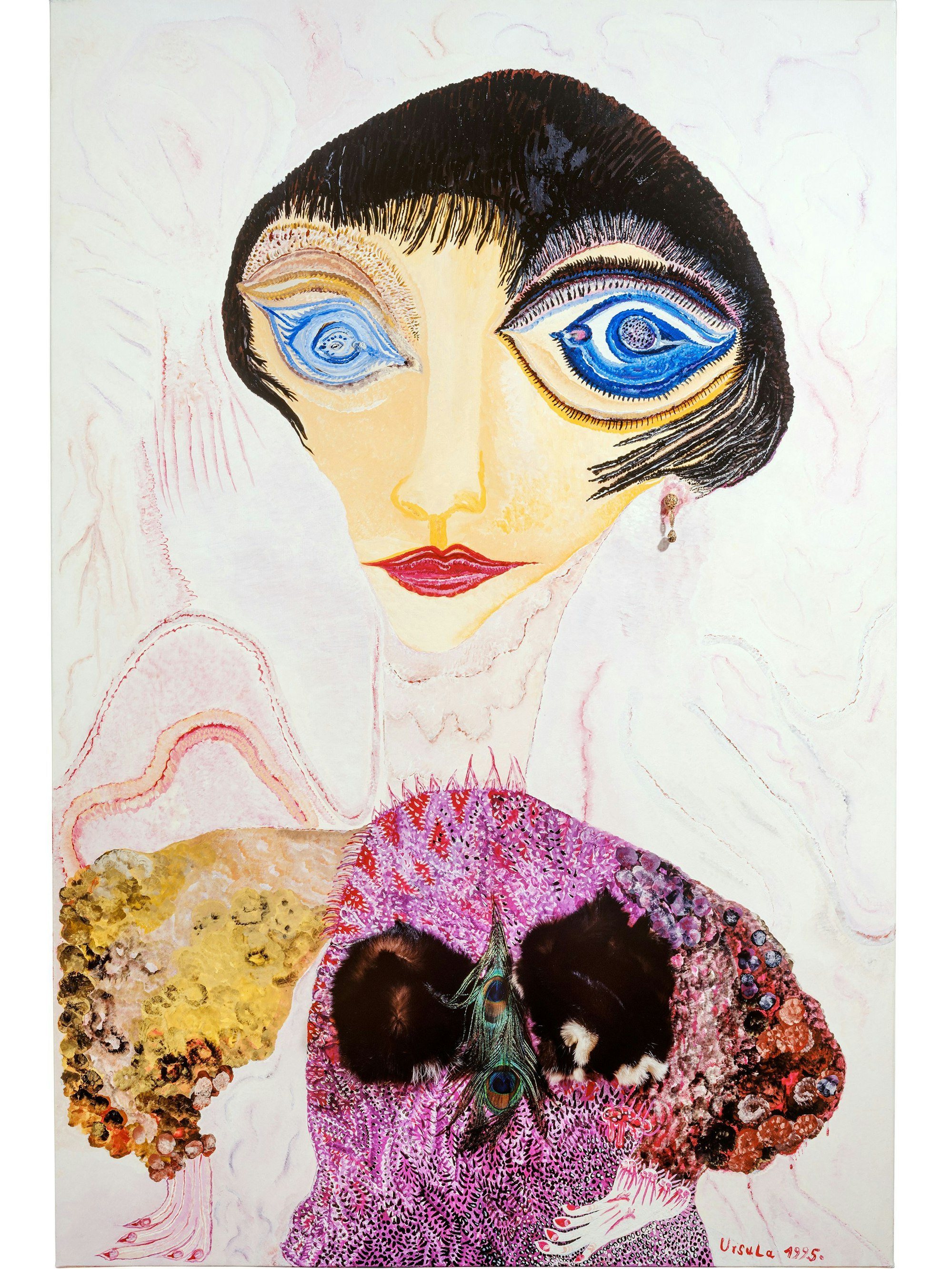 Ursula Selbstporträt „Das bin ich. Na und?“ entstand im Jahr 1995.