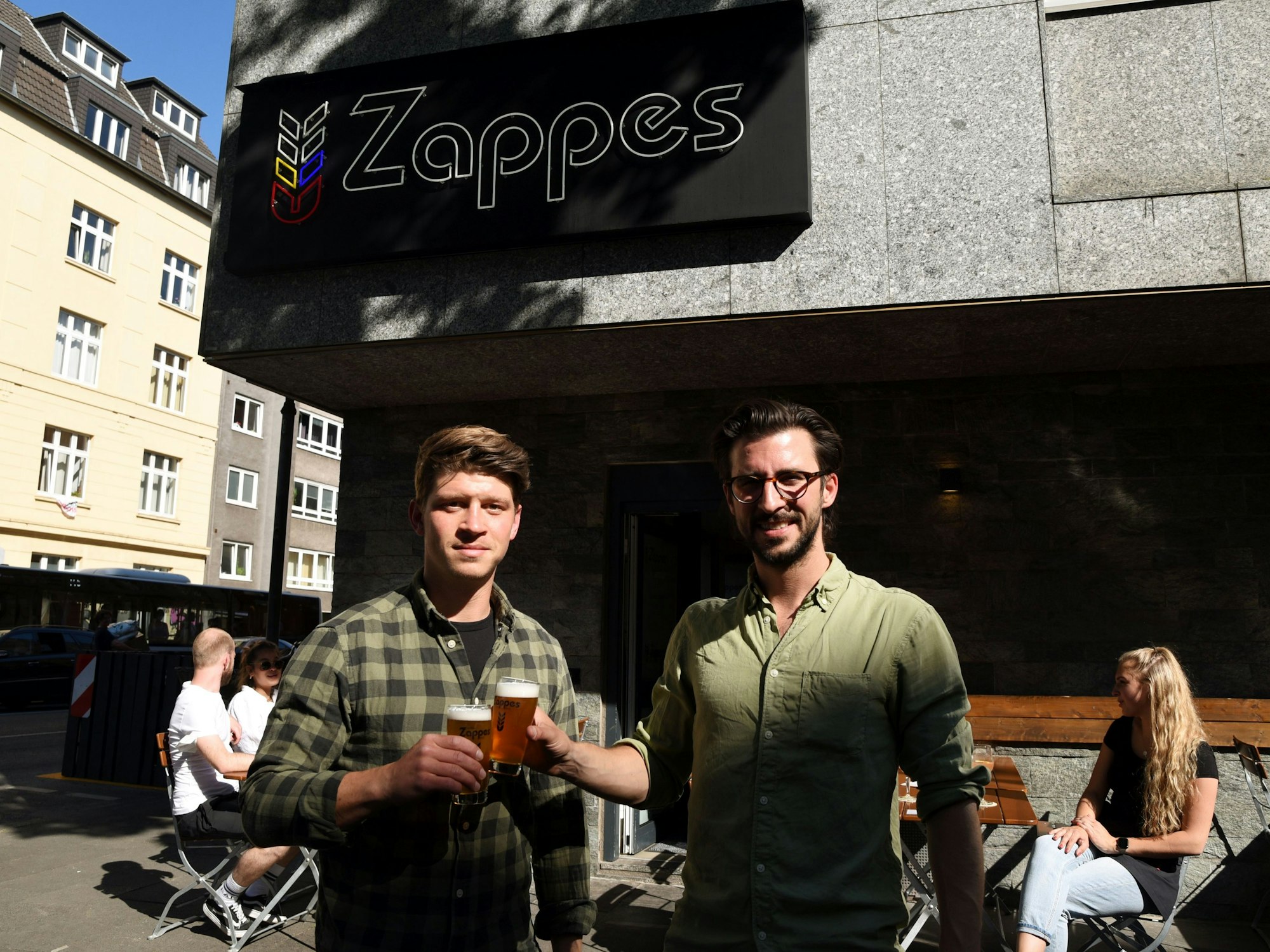 2021 eröffneten Nicolas Lutz und Maximilian Koeser das Zappes an der Roonstraße (Archivfoto).