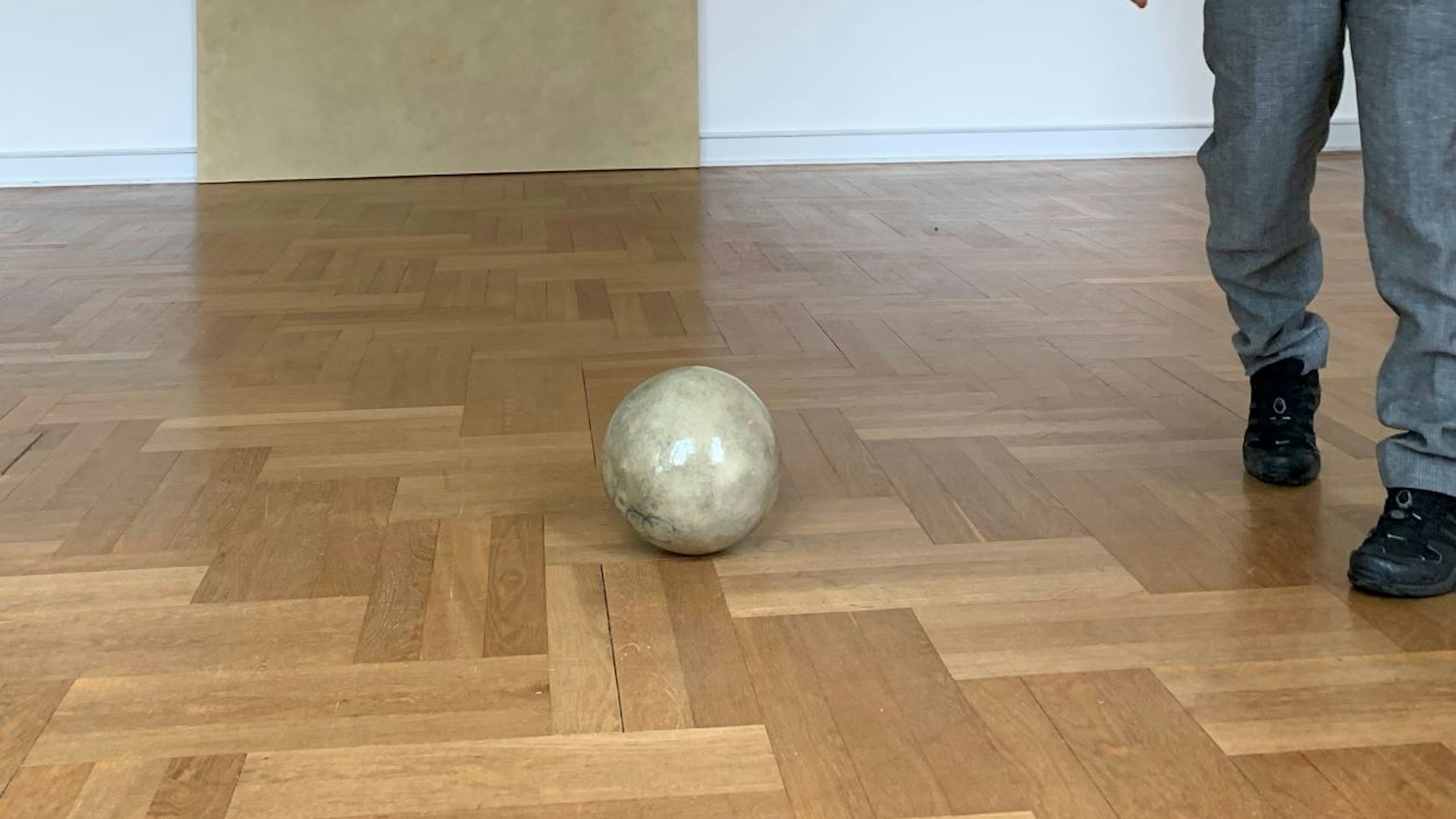 Timo Kube im Museum.