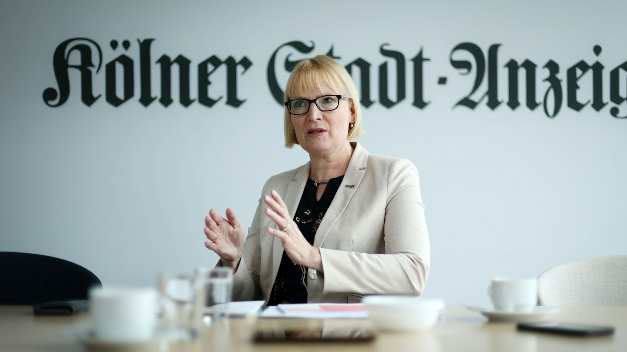 KVB-Chefin Stefanie Haaks