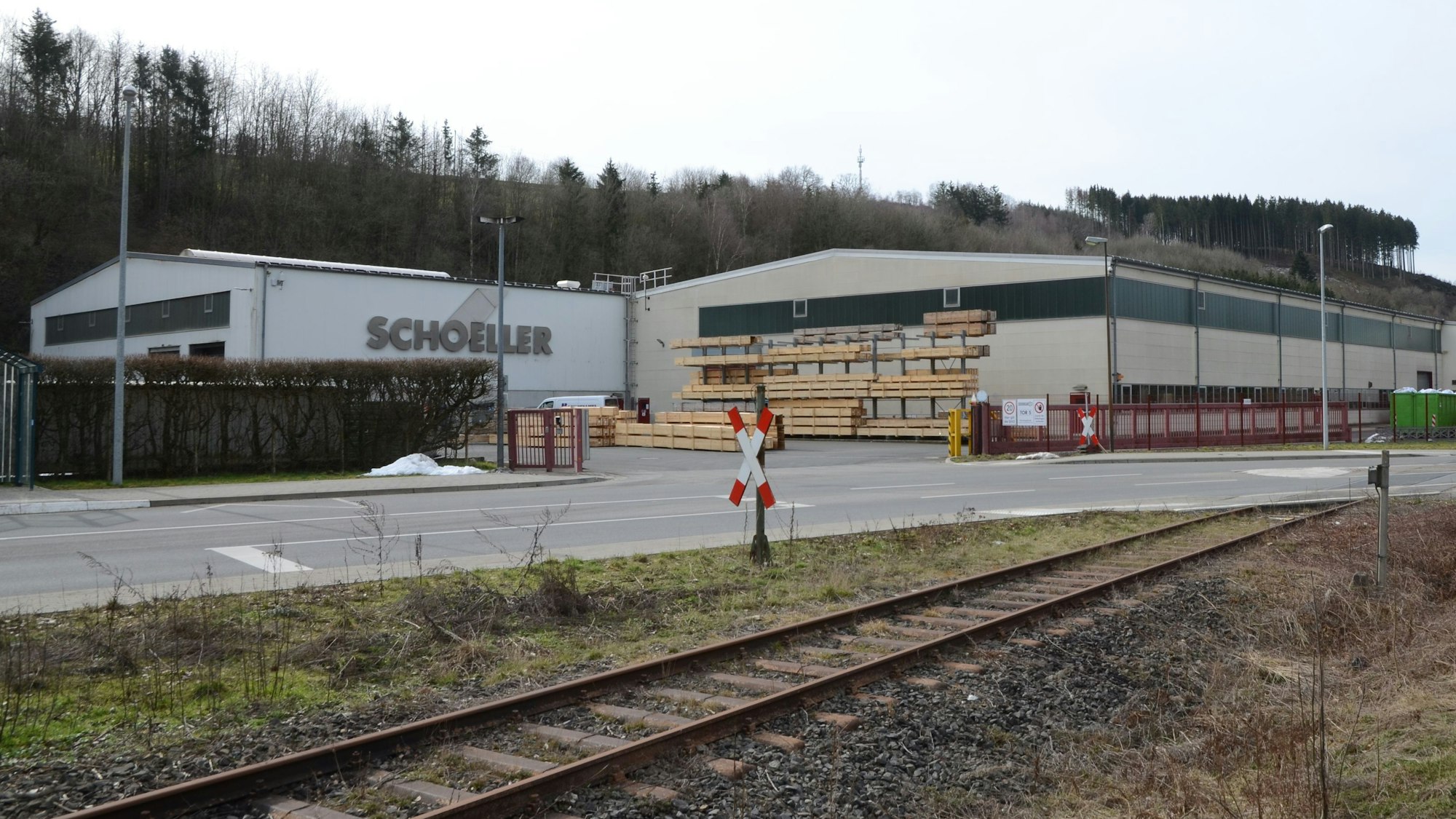 Das Schoeller-Werk II ist in den einstigen Mannesmann-Hallen.
