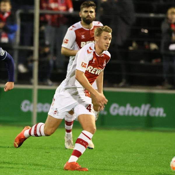 1. FC Köln vs. Hamburger SV, Testspiel, Trainingsspiel, rechts: Joshua Schwirten (1. FC Köln), 07.01.2023, Bild: Herbert Bucco