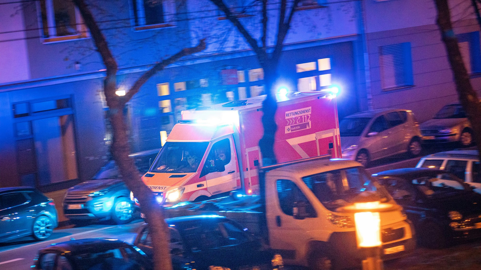 Ein Kölner Rettungswagen