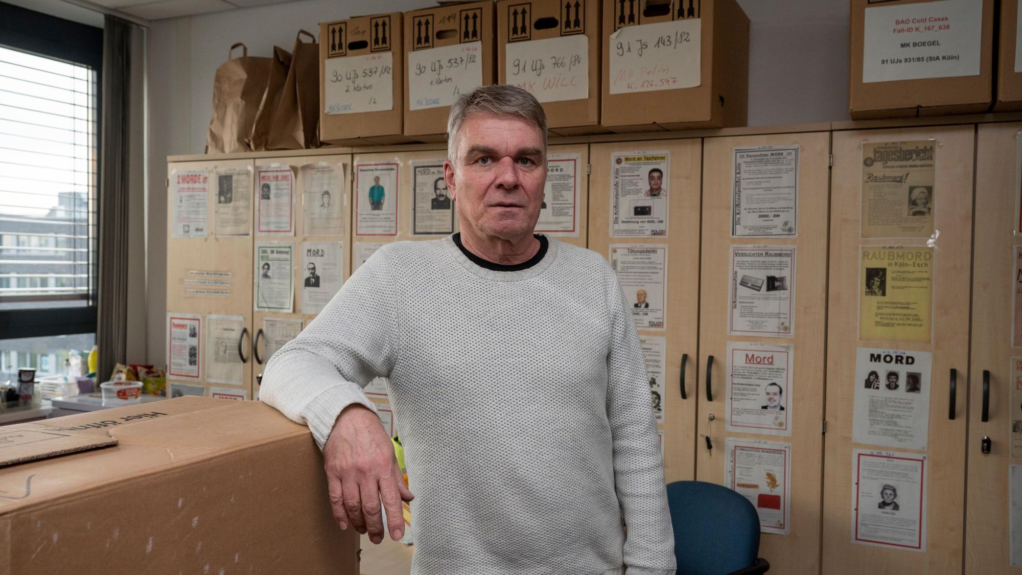 Markus Weber ist Leiter der Cold-Case-Einheit der Kölner Polizei.