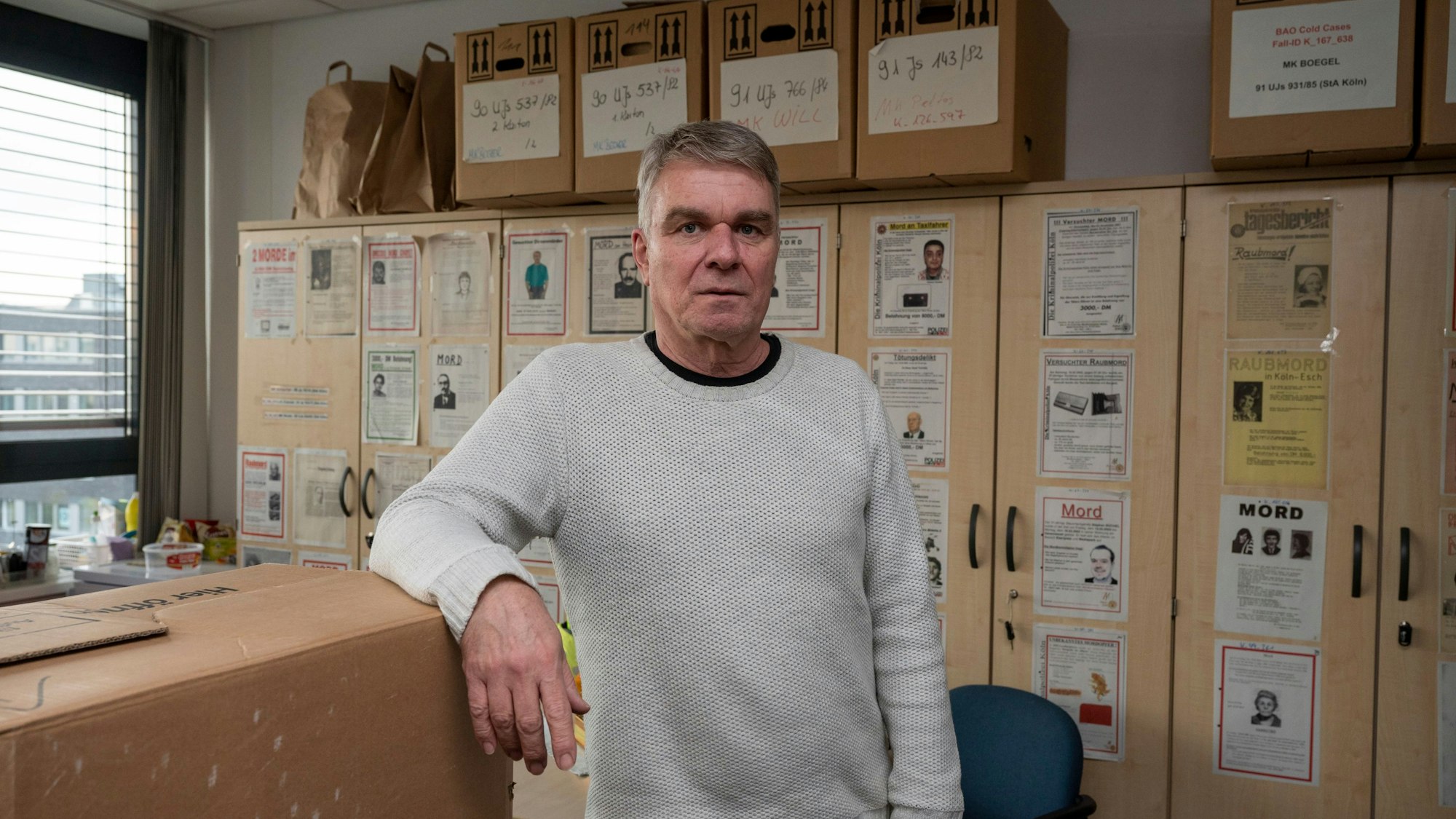 Markus Weber ist Leiter der Cold-Case-Einheit der Kölner Polizei.