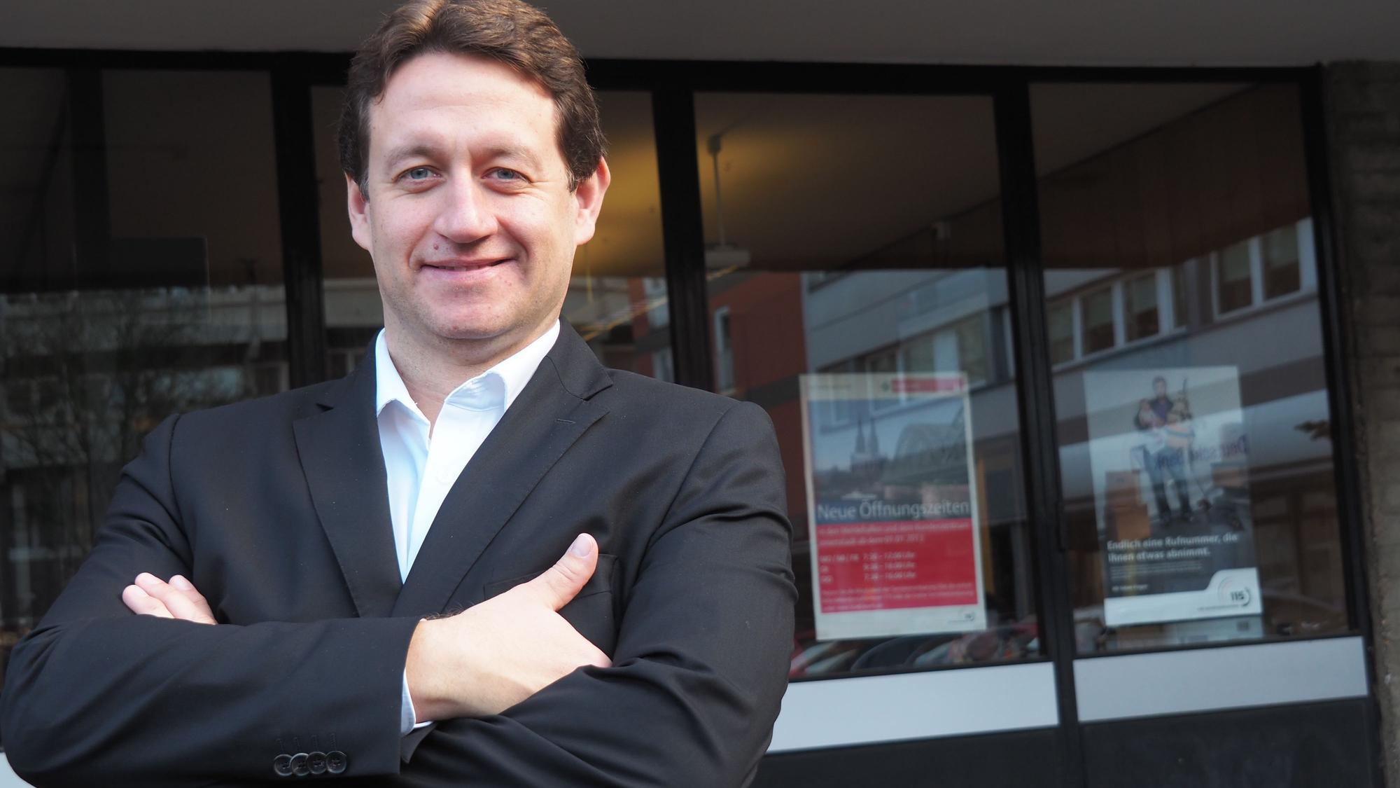 Mike Homann kandidiert gegen Christian Joisten.