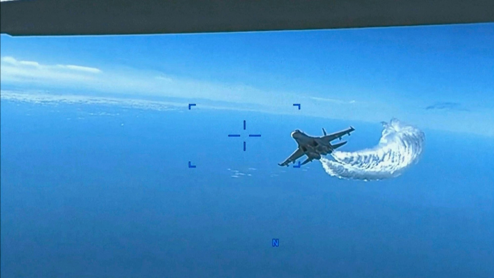 Die russischen Piloten, die in diesem Kampfjet saßen, sollen nun eine Auszeichnung erhalten.