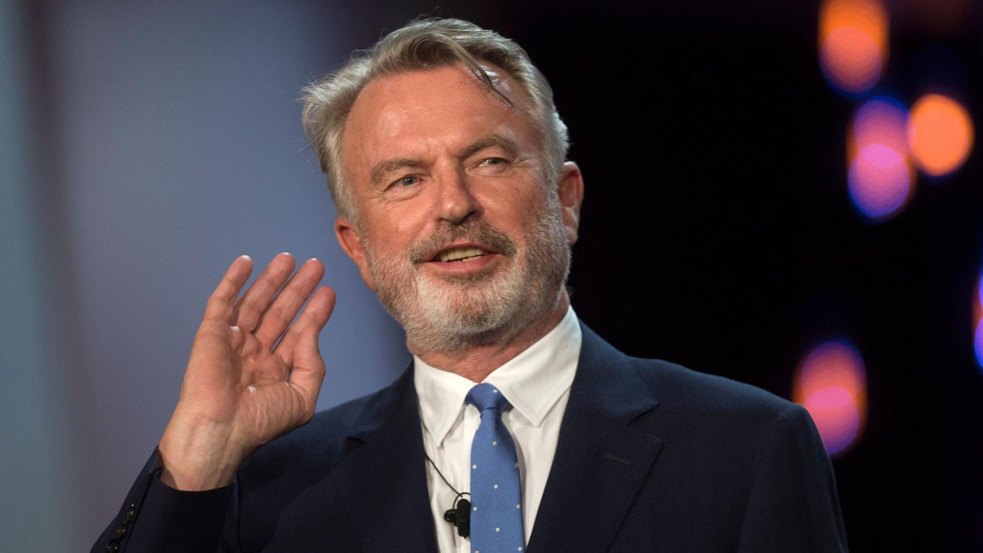 Der neuseeländische Schauspieler Sam Neill bei dem 67. San Sebastian Film Festival in Nordspanien.