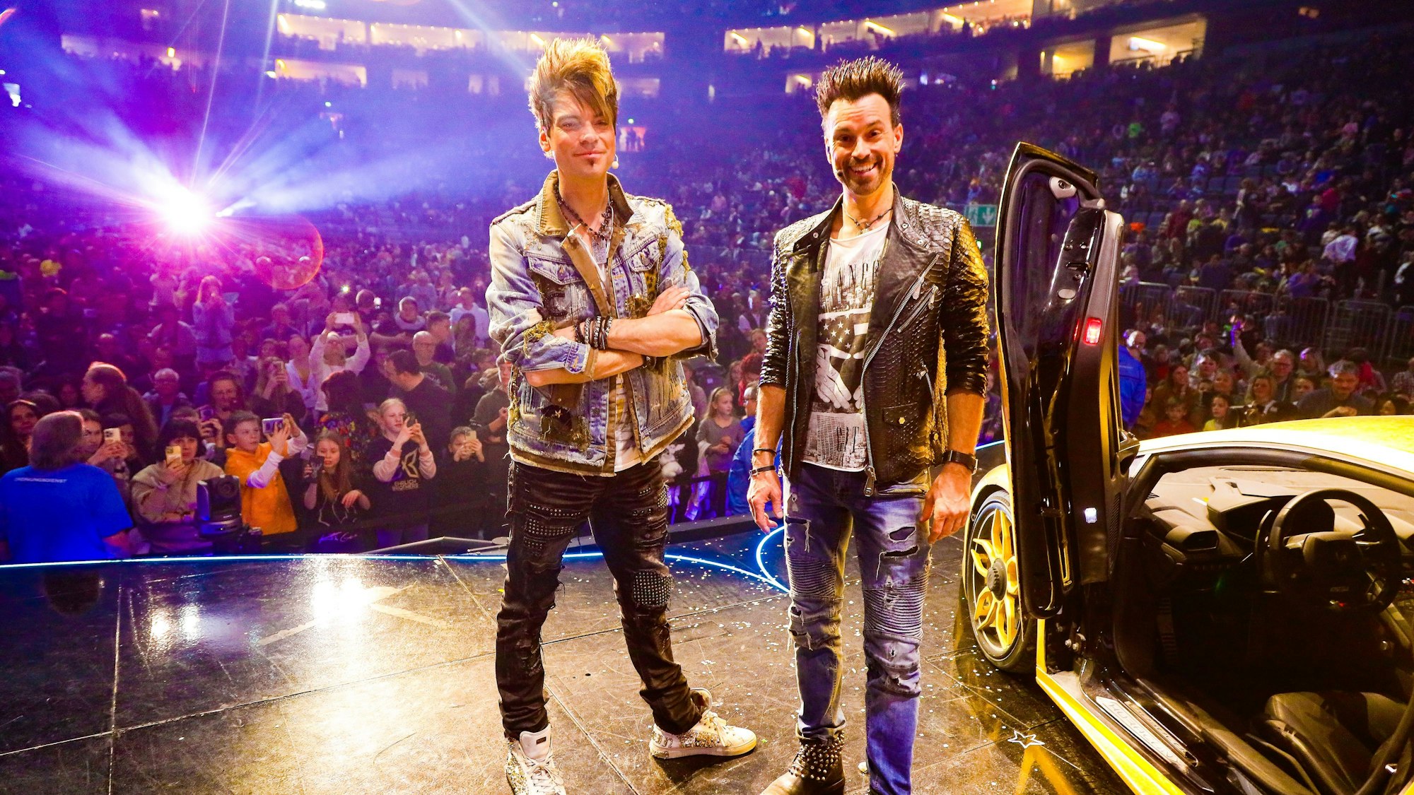 Die Ehrlich Brothers in der Kölner Lanxess-Arena.