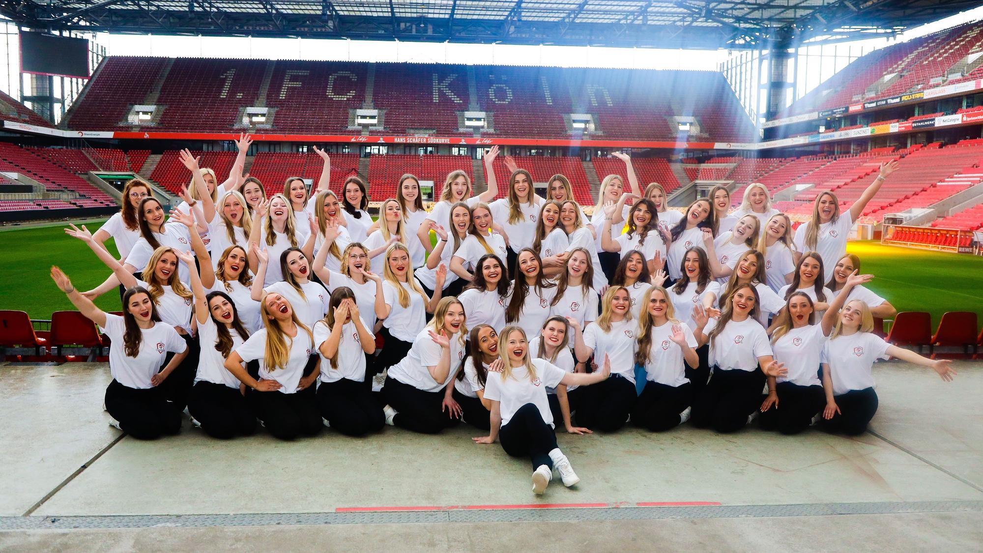 19.03.2023, Köln: Cheerleader Casting für den 1 FC Köln im Rheinernergie Stadion in Köln Müngersdorf. Foto:Dirk Borm FC Köln im Rheinernergie Stadion in Köln Müngersdorf. Foto:Dirk Borm