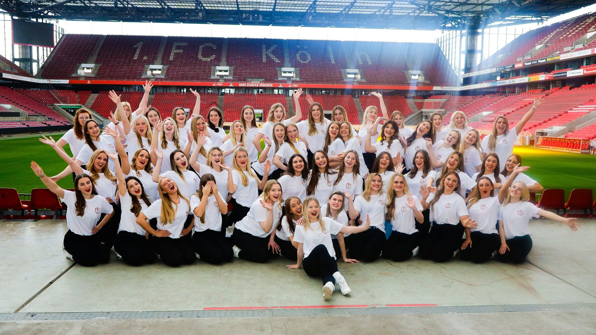 19.03.2023, Köln: Cheerleader Casting für den 1 FC Köln im Rheinernergie Stadion in Köln Müngersdorf. Foto:Dirk Borm FC Köln im Rheinernergie Stadion in Köln Müngersdorf. Foto:Dirk Borm