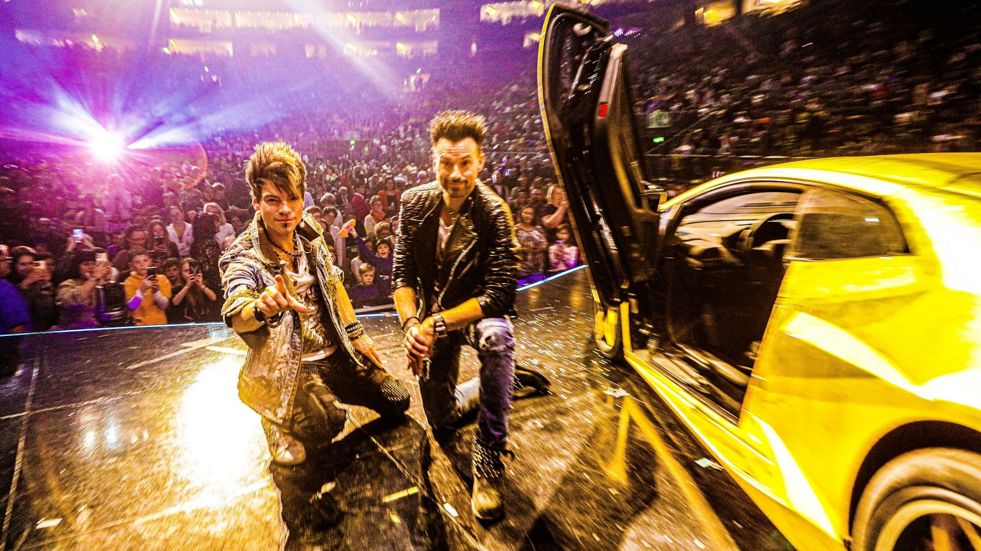Ehrlich Brothers bei einer Show in der Kölner Lanxess Arena 2023