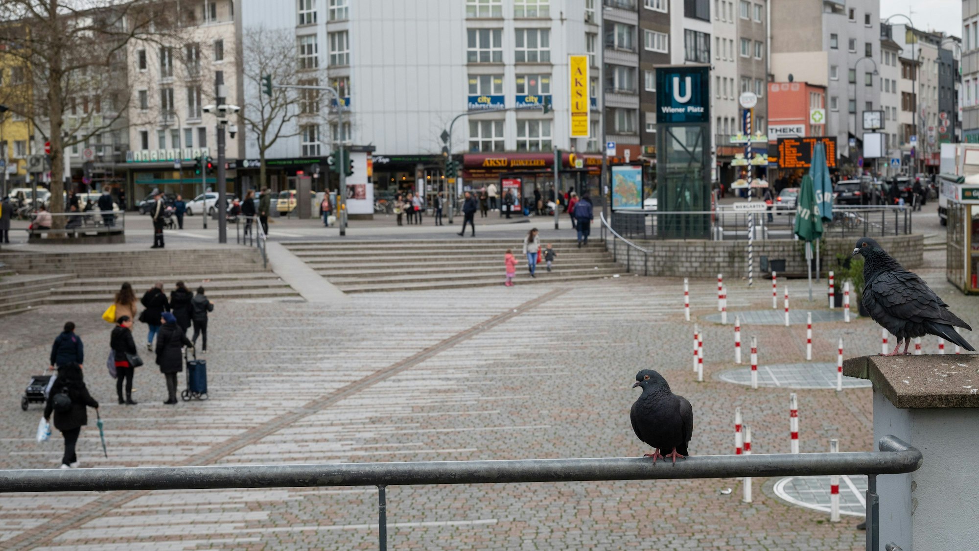Der Wiener Platz.