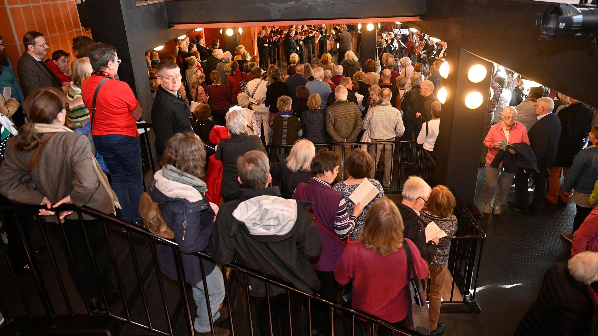 Viele Zuhörer kamen zum Wandelkonzert.