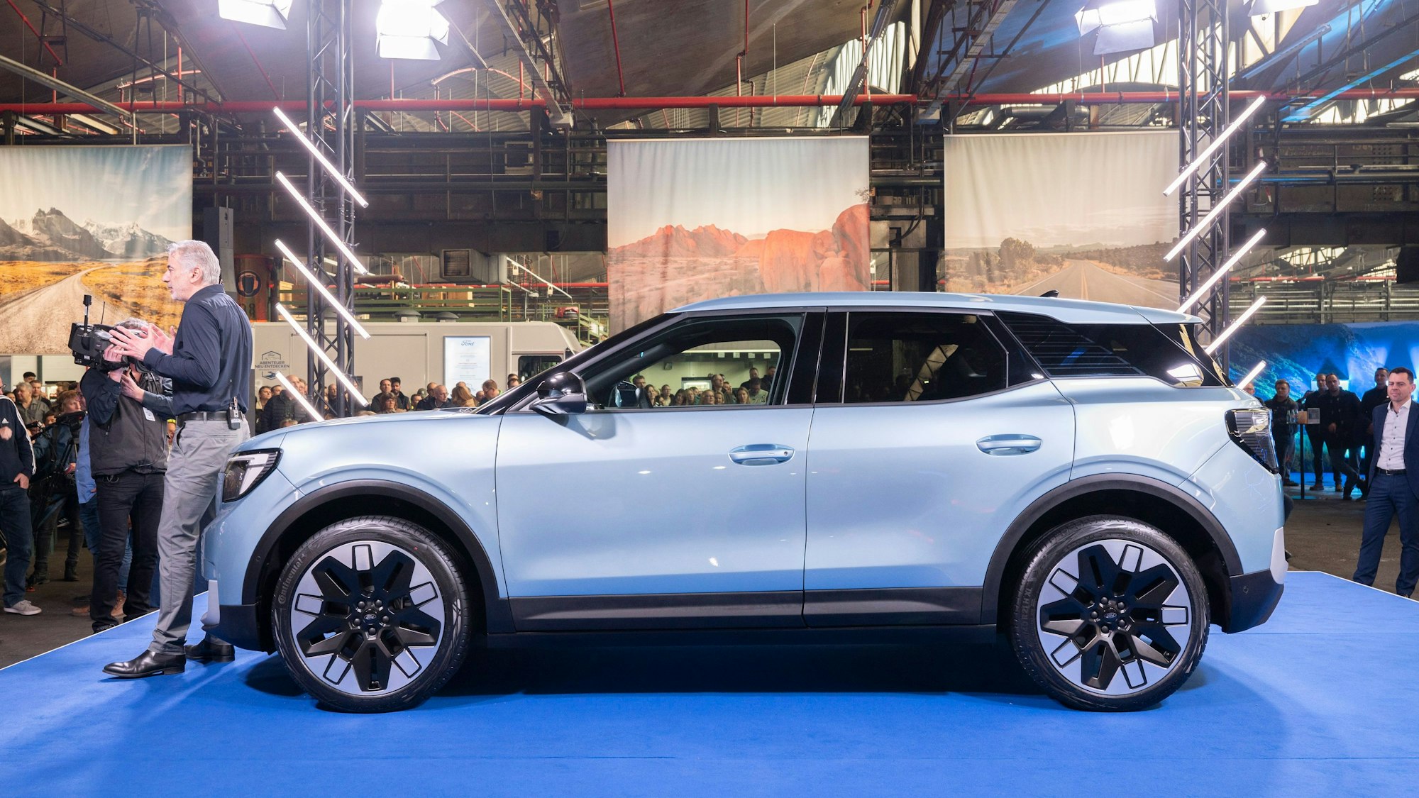 Das neue Elektro-Modell Ford Explorer.
